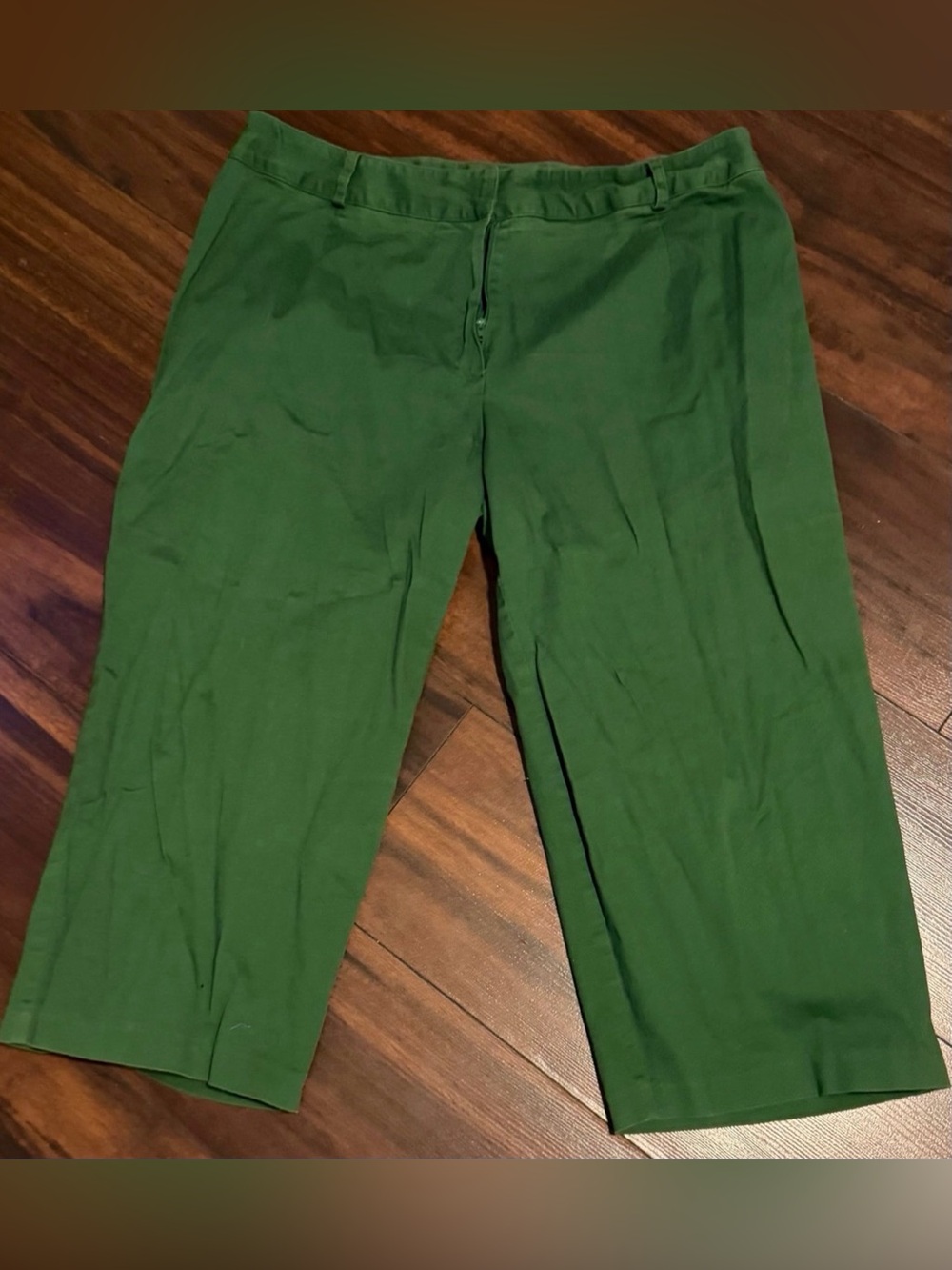 Bay Studio Green Cropped Dress Pants